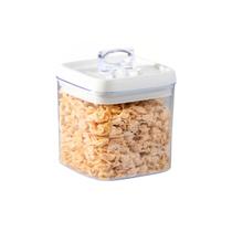 Pote de Acrílico para alimentos Super Vedação Hermético Tamanhos