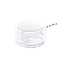Pote de Açucar com colher em Acrílico Transparente Kenya Pote de Açucar com colher em Acrílico Transparente Kenya