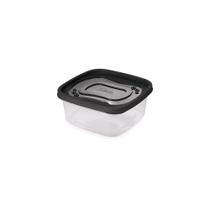 Pote De Alimentos Quadrado 1,1 Litro Transparente Com Tampa Pote De Alimentos Quadrado 1,1 Litro Transparente Com Tampa