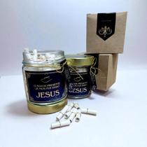 Pote de Bênções Versículos Bíblicos Palavras Selecionadas Azul