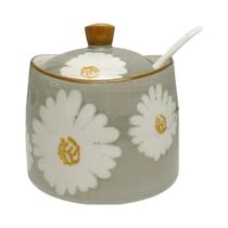 Pote De Cerâmica Para Temperos Armazenamento Doméstico De Cozinha Para Óleo De Pimenta Açúcar Sal