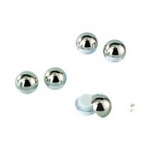 Pote De Creme Acrílico De Camada Dupla Com Tampa Dourada 5pcs 10g Recipientes Refiláveis Elegantes Pote De Creme Acrílico De Camada Dupla Com Tampa Dourada 5pcs 10g Recipientes Refiláveis Elegantes