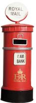 Pote de dinheiro Piggy Bank Metal Post Box para crianças com fechadura e chave Pote de dinheiro Piggy Bank Metal Post Box para crianças com fechadura e chave