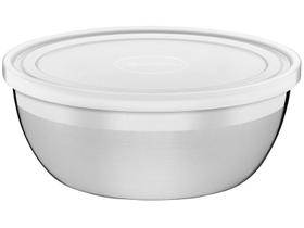 Pote de Inox Tramontina com Tampa Redondo 800ml