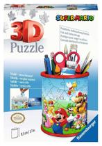 Pote de lápis de quebra-cabeça 3D Super Mario Ravensburger 54 unidades