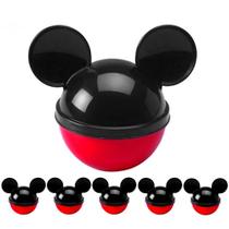 Pote De Lembranças Festa Infantil Porta Mix Mickey Kit com 5