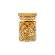 Pote de Mantimentos de 110ml com Tampa de Bambu - Oikos Natural Pote de Mantimentos de 110ml com Tampa de Bambu - Oikos Natural