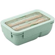 Pote De Marmita Lunch Box Com Divisória Ecológica 850ml