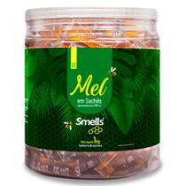 Pote de mel natural em saches SMELLS 1KG