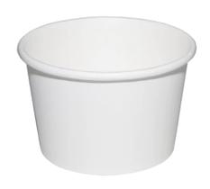Pote de Papel 150ml Branco - 1000un