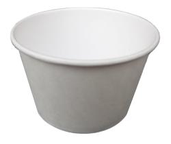 Pote de Papel 250ml Branco - 150un