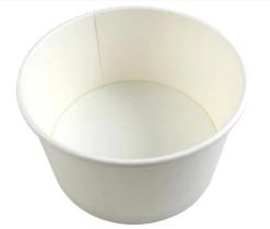 Pote de Papel 250ml Branco - 200un