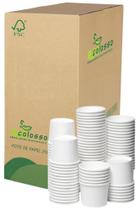 Pote de Papel 250ml Branco - 500un