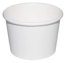Pote de Papel Branco 250ml - 100un
