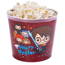 Pote de Pipoca Petiscos Estampado Harry Potter 2.1l Plasútil Pote de Pipoca Petiscos Estampado Harry Potter 2.1l Plasútil