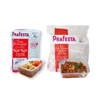 Pote de Plastico 500ml Com Tampa + Pote 1000ml - 24und