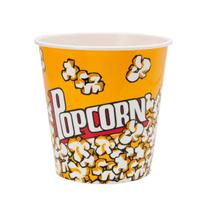 Pote de Plástico Balde para Pipoca Decorado Popcorn - NEW HAVAI