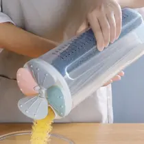 Pote de Plástico Divisórias Transparente Cozinha Alimentos Dia das Mães Arroz Feijão Macarrão Café Açúcar Farinha Armário Lavanderia