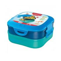 Pote de Plastico Maped Picnik 3 em 1 Azul Ref. 870703 Pote de Plastico Maped Picnik 3 em 1 Azul Ref. 870703