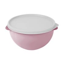 Pote de Plástico Plasvale Biovita Redondo com Tampa Rosa 1,9L Pote de Plástico Plasvale Biovita Redondo com Tampa Rosa 1,9L