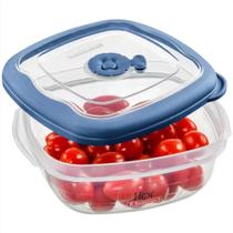 Pote de Plástico Quadrado 920ml Sortido Sanremo Pote de Plástico Quadrado 920ml Sortido Sanremo