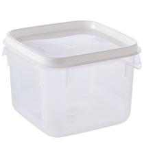 Pote de plástico transparente para freezer e micro-ondas 1,1 litros Plasutil ref. 12769