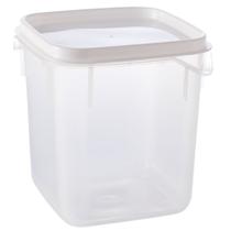 Pote de plástico transparente para freezer e micro-ondas 1,7 litros Plasutil ref. 12770