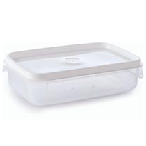 Pote de plástico transparente para freezer e micro-ondas 4,3 litros Plasutil ref.2301