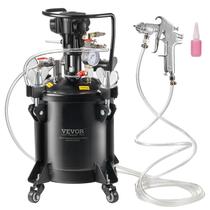 Pote de pressão de tinta spray VEVOR 10L/2,5 gal com pistola de pulverização 70psi