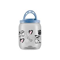 Pote de Ração Dog Love 3 Litros com Tampa Hermética Pote de Ração Dog Love 3 Litros com Tampa Hermética