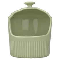 Pote de Sal Diâmetro 12,5 cm Verde Chá 350 ml Germer Pote de Sal Diâmetro 12,5 cm Verde Chá 350 ml Germer
