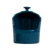 Pote de sal em porcelana modelo assar ou servir 375 ml Verdigris Germer Pote de sal em porcelana modelo assar ou servir 375 ml Verdigris Germer