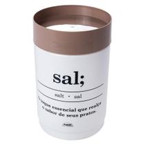 Pote de Sal Polipropileno 1,15L Plasútil Empilhável Livre de BPA Pote de Sal Polipropileno 1,15L Plasútil Empilhável Livre de BPA