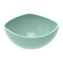 Pote de Sobremesa Doces Avulso 265ml Plástico Trio Crippa Verde Menta Tigela Unitária