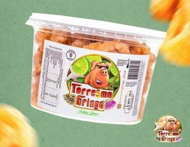 Pote de Torresmo gringo sabor limão 90 g