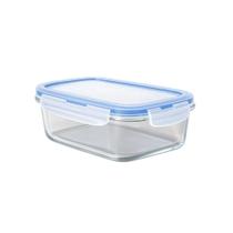 Pote de Vidro 1040ml Hermético Marmita Fit com Tampa 4 Travas