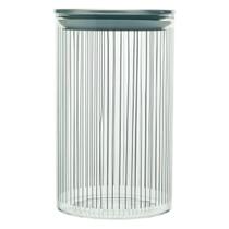 Pote De Vidro 1L Minimalista Tampa Inox Com Vedação Pote De Vidro 1L Minimalista Tampa Inox Com Vedação