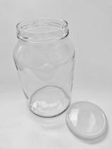 Pote De Vidro 3 Litros Com Tampa Metálica - Kit Com 4 Un