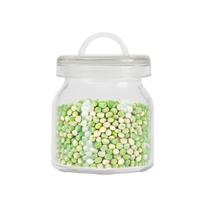 Pote de vidro 500ml com alça na tampa redondo - Mozcada Pote de vidro 500ml com alça na tampa redondo - Mozcada