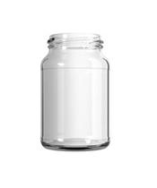 Pote de vidro 600ml cx 15 unid com tampas