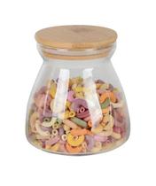 Pote De Vidro 700ml Hermético Com Tampa Bambu Porta Mantimentos Condimentos Tempero Marmita Pote De Vidro 700ml Hermético Com Tampa Bambu Porta Mantimentos Condimentos Tempero Marmita