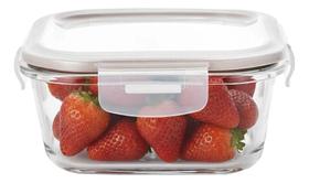 Pote de Vidro Borossilicato 520ml Hermético Microondas Forno Pote de Vidro Borossilicato 520ml Hermético Microondas Forno