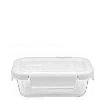 Pote De Vidro Borossilicato 640Ml Fixy Com Tampa - Kit 02