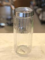 Pote de vidro borossilicato c/tampa de aco inox c/visor de acrilico sydney 2,1l Pote de vidro borossilicato c/tampa de aco inox c/visor de acrilico sydney 2,1l