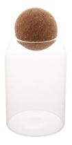 Pote De Vidro Borossilicato Com Tampa Bola em Cortiça 800ml Lyor Pote De Vidro Borossilicato Com Tampa Bola em Cortiça 800ml Lyor