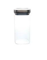 Pote De Vidro Borossilicato Quadrado Tampa De Inox 1500Ml Pote De Vidro Borossilicato Quadrado Tampa De Inox 1500Ml