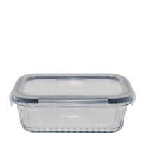 Pote de Vidro Canelado 375ml Pratic com Tampa Hermética Pote de Vidro Canelado 375ml Pratic com Tampa Hermética