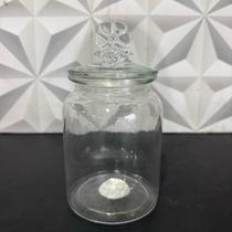 Pote de vidro com tampa de flor hermética para alimentos de cozinha fofa com flores transparente biscoito bolacha café Pote de vidro com tampa de flor hermética para alimentos de cozinha fofa com flores transparente biscoito bolacha café