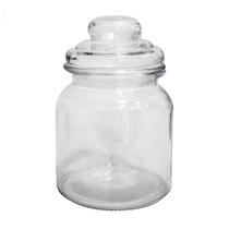 Pote de Vidro com Tampa Hermética Ideal para Biscoitos Balas 650ml
