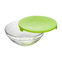 Pote de Vidro com Tampa Verde 240ml 1 peça - Casambiente